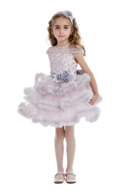Grey Tutu Dress 2-6 AGE 32003PR - 7