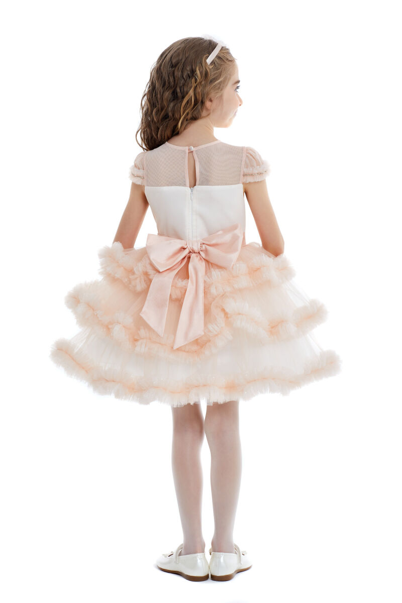 Salmon Tutu Dress 2-6 AGE 32003PR - 4