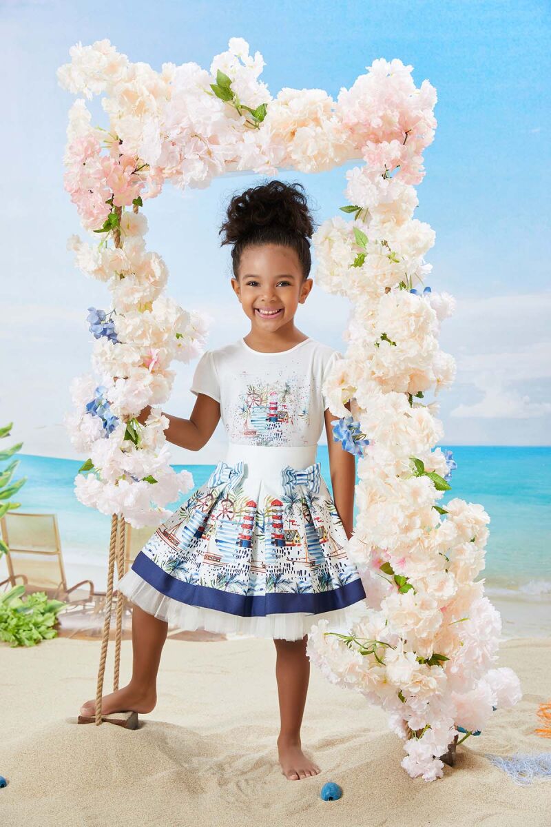 Navy Girl Marin Themed Suit 1-5 AGE 324602CA - 4
