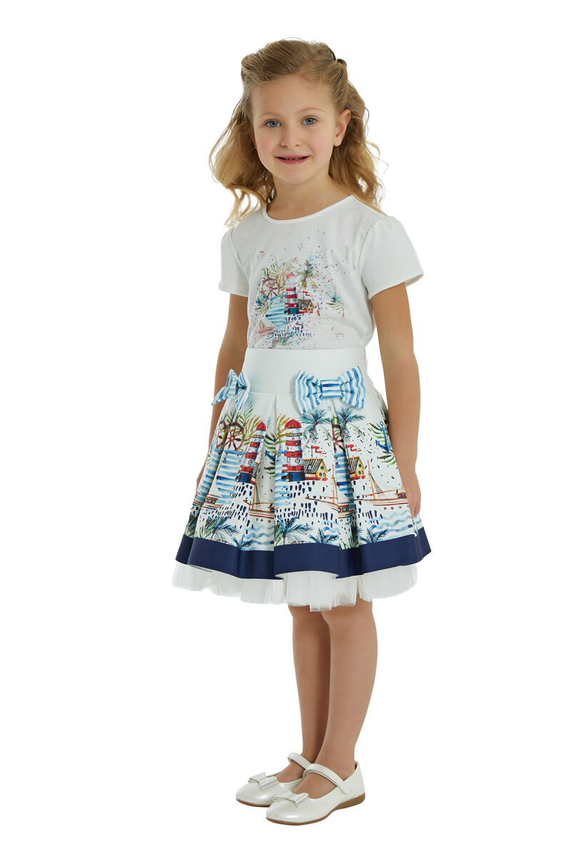Navy Girl Marin Themed Suit 1-5 AGE 324602CA - 6