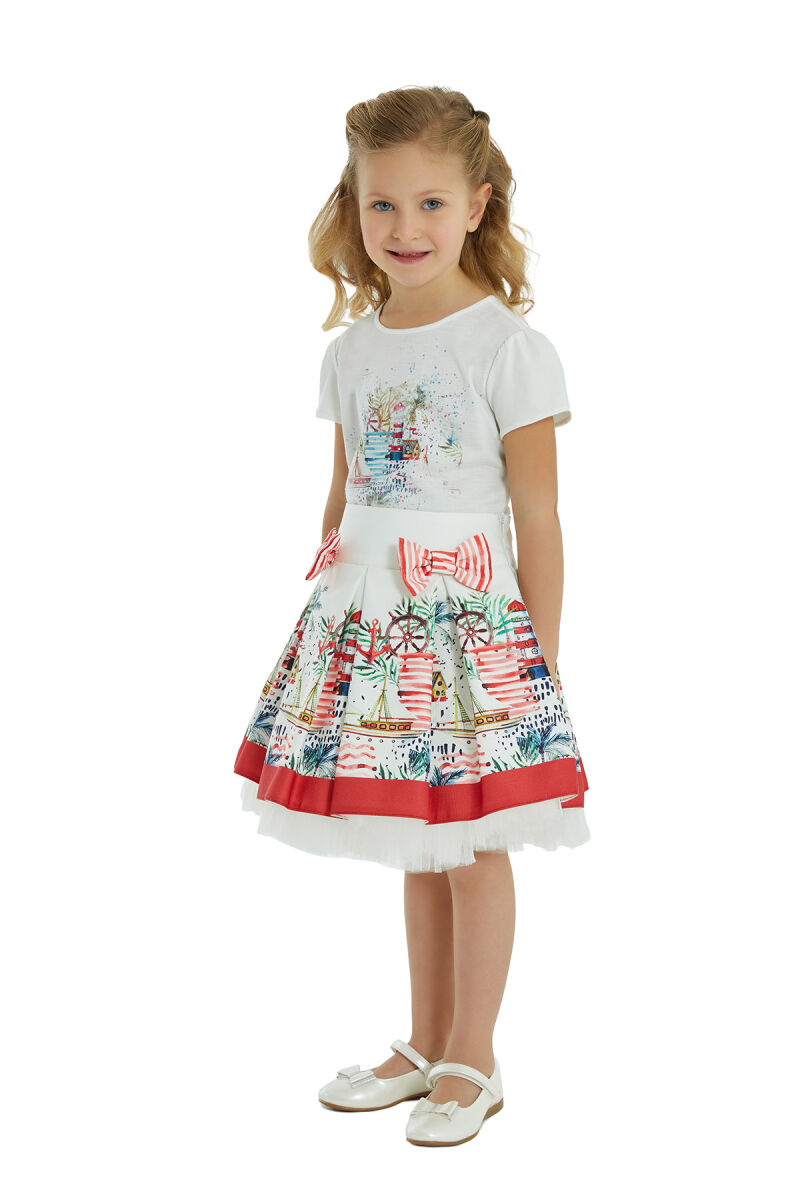 Red Girl Marin Themed Suit 1-5 AGE 324602CA - 2