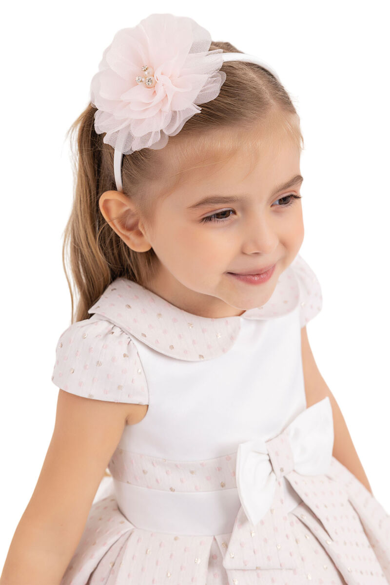 Powder Baby collar, dress for girls 6-18 MONTH 33215PR - 4