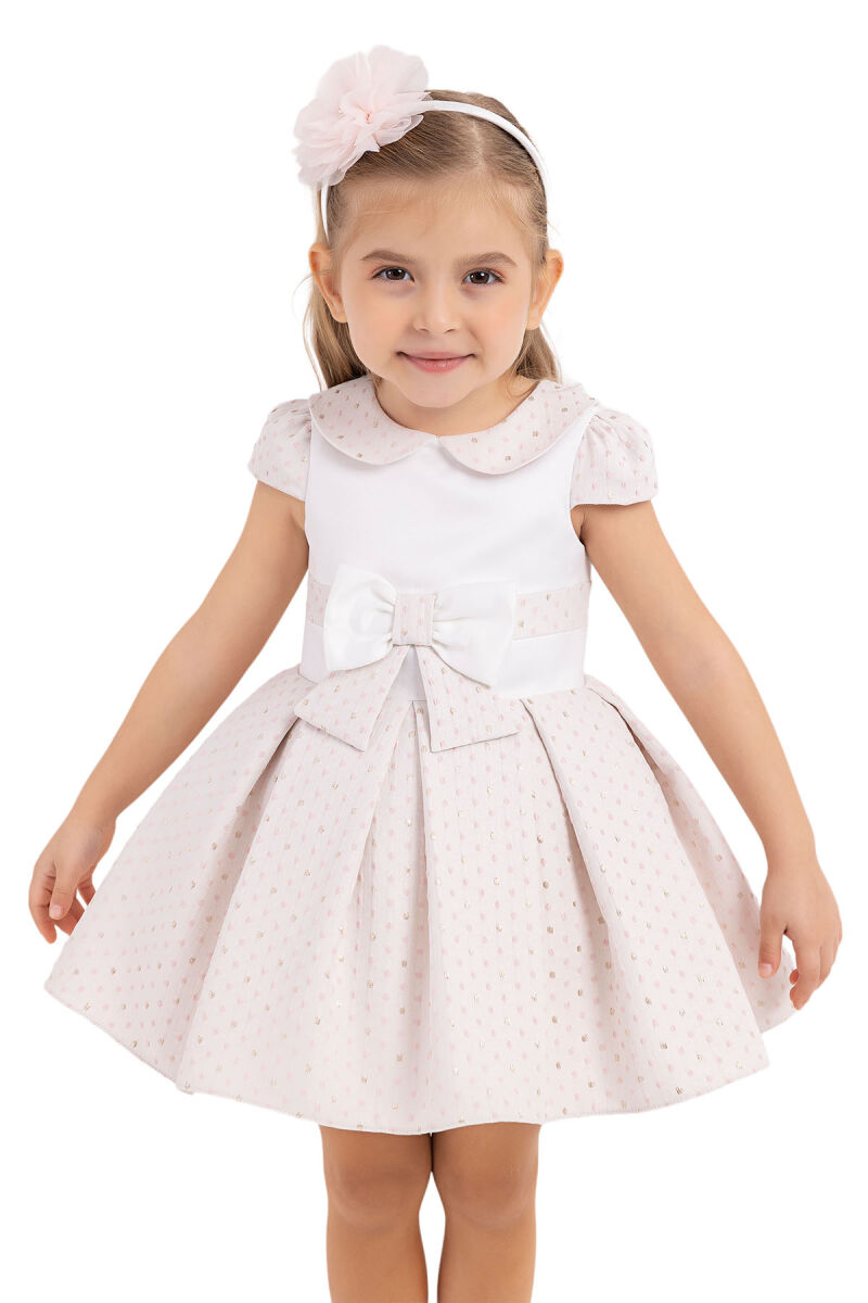 Powder Baby collar, dress for girls 6-18 MONTH 33215PR - 5