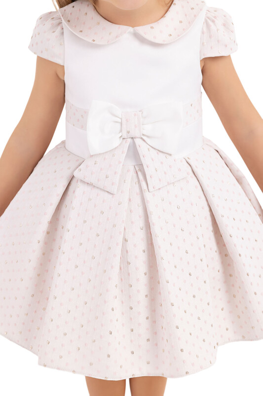 Powder Baby collar, dress for girls 6-18 MONTH 33215PR - 6