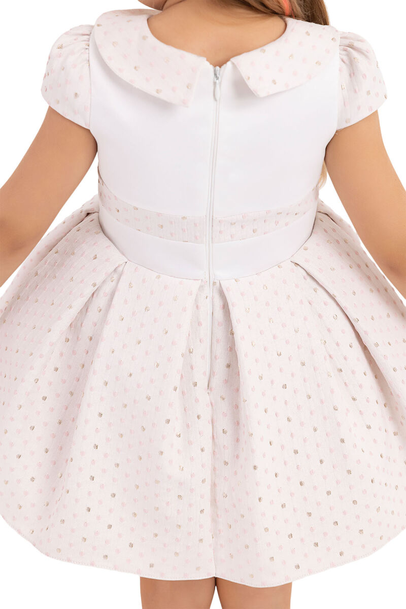 Powder Baby collar, dress for girls 6-18 MONTH 33215PR - 7