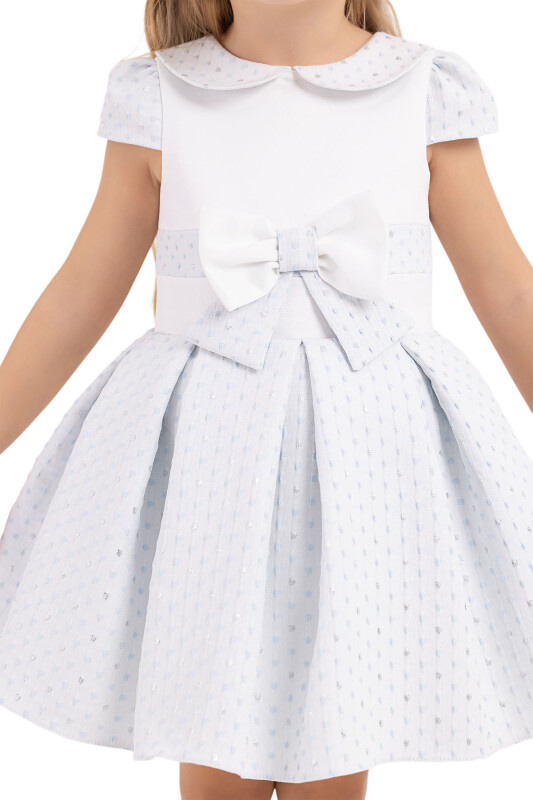 Blue Baby collar, dress for girls 6-18 MONTH 33215PR - 10