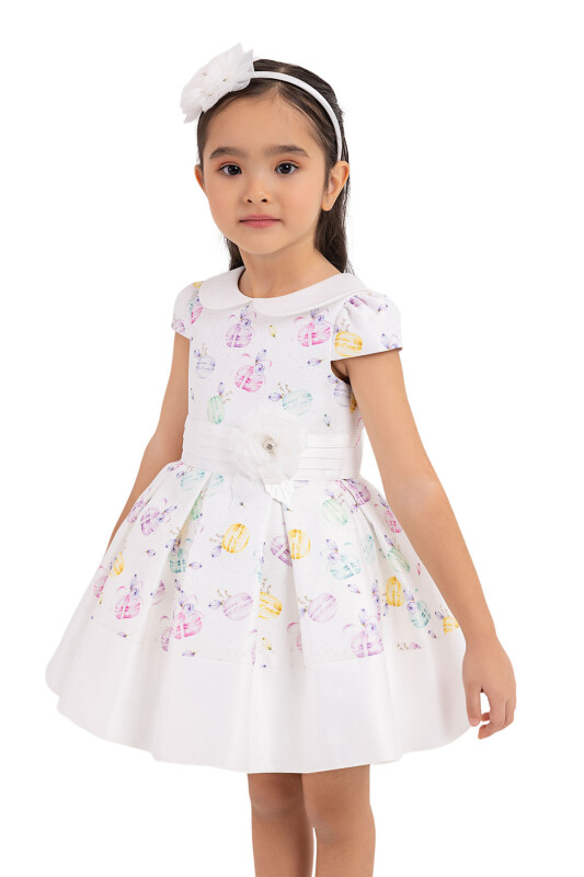 Rainbow Baby collar, dress for girls 6-18 MONTH 33222PR - 3