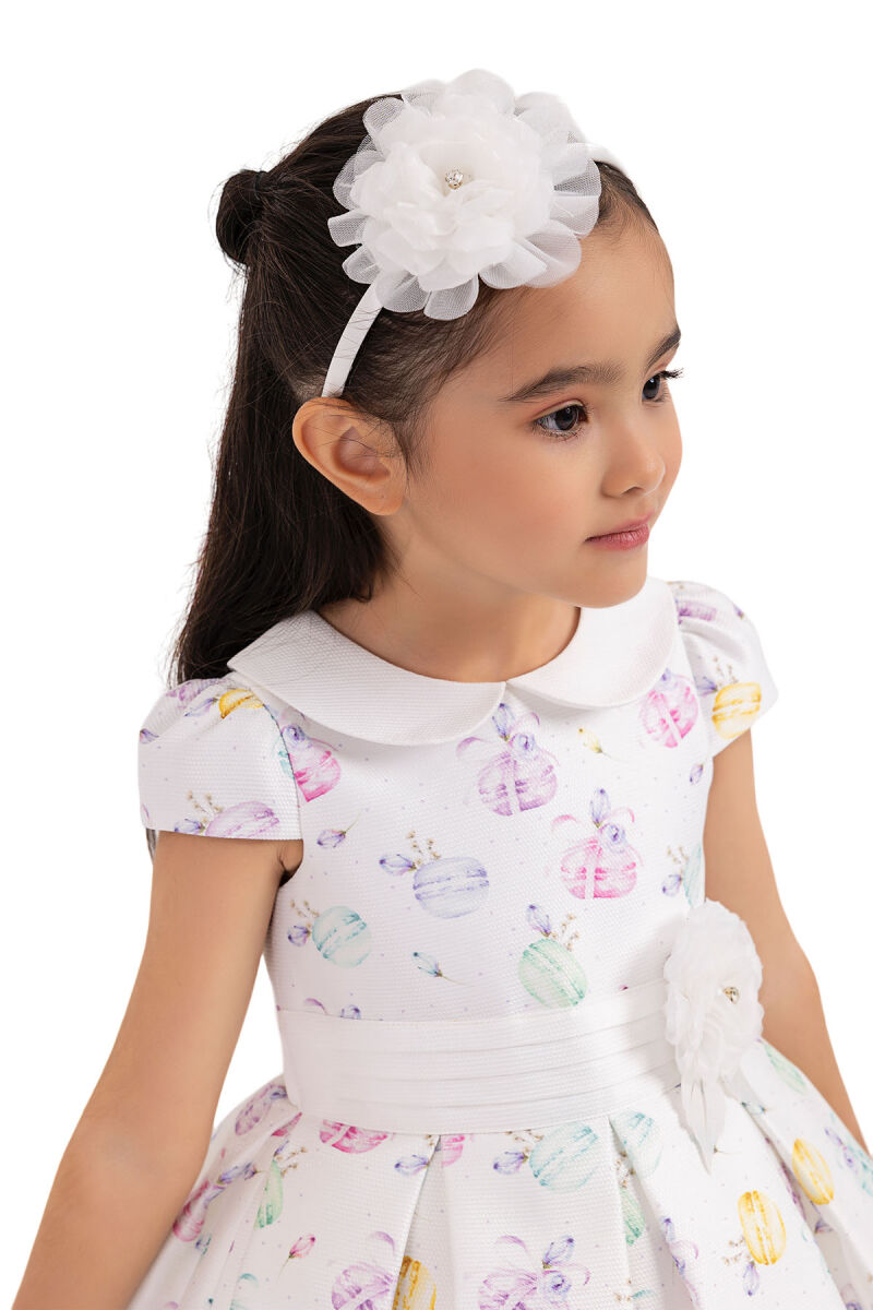 Rainbow Baby collar, dress for girls 6-18 MONTH 33222PR - 6