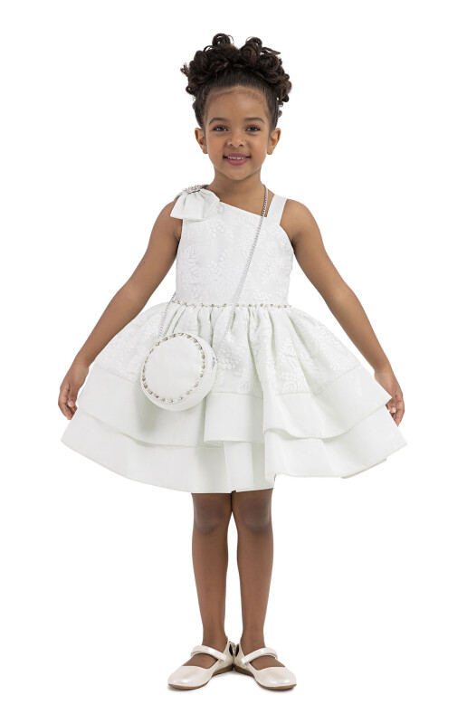 Mint Layered skirted dress for girls 2-6 AGE 33277PR 
