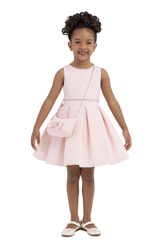 Pink Sleeveless, dress for girls 2-6 AGE 33186PR 