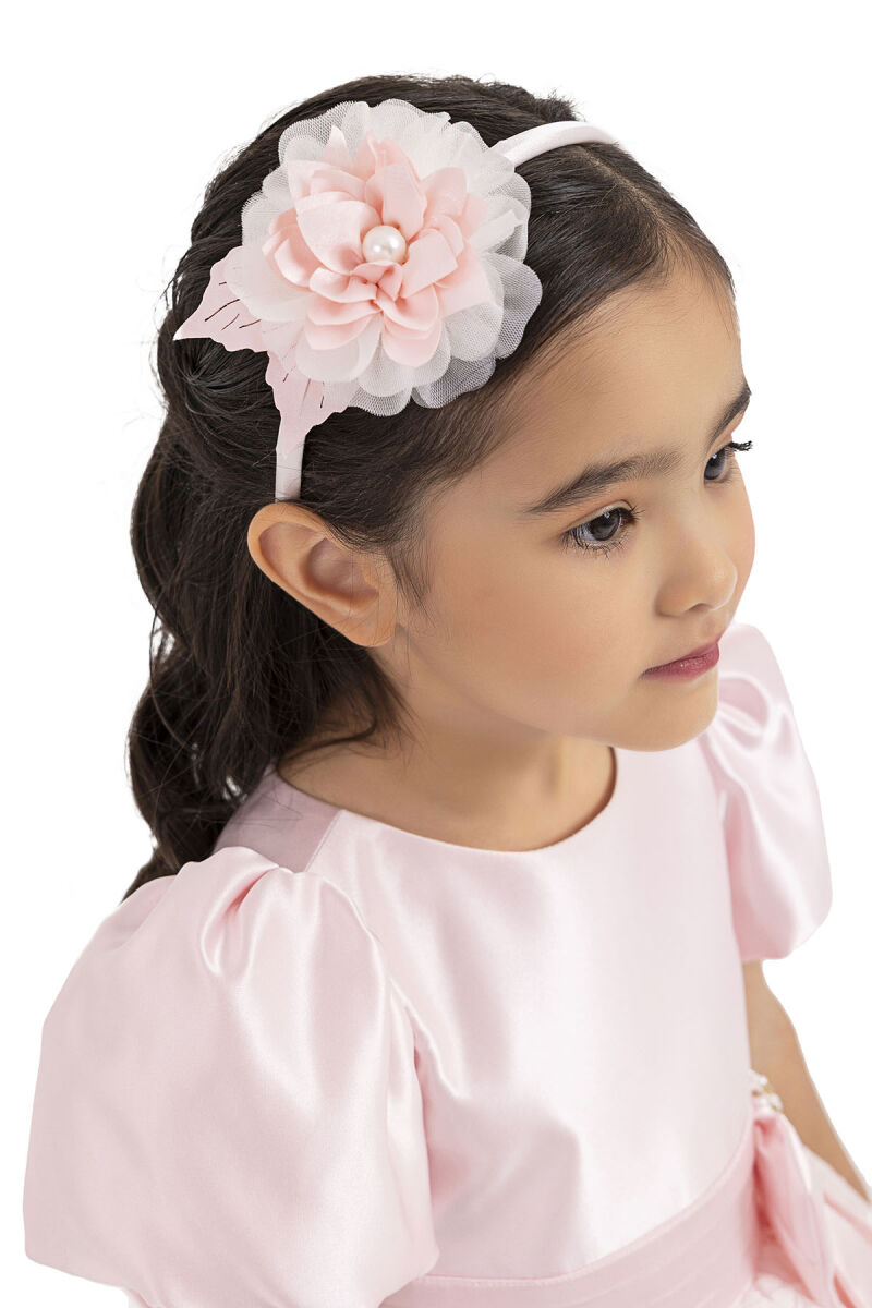 Pink Balloon sleeved, dress for girls 6-18 MONTH 33227PR - 5
