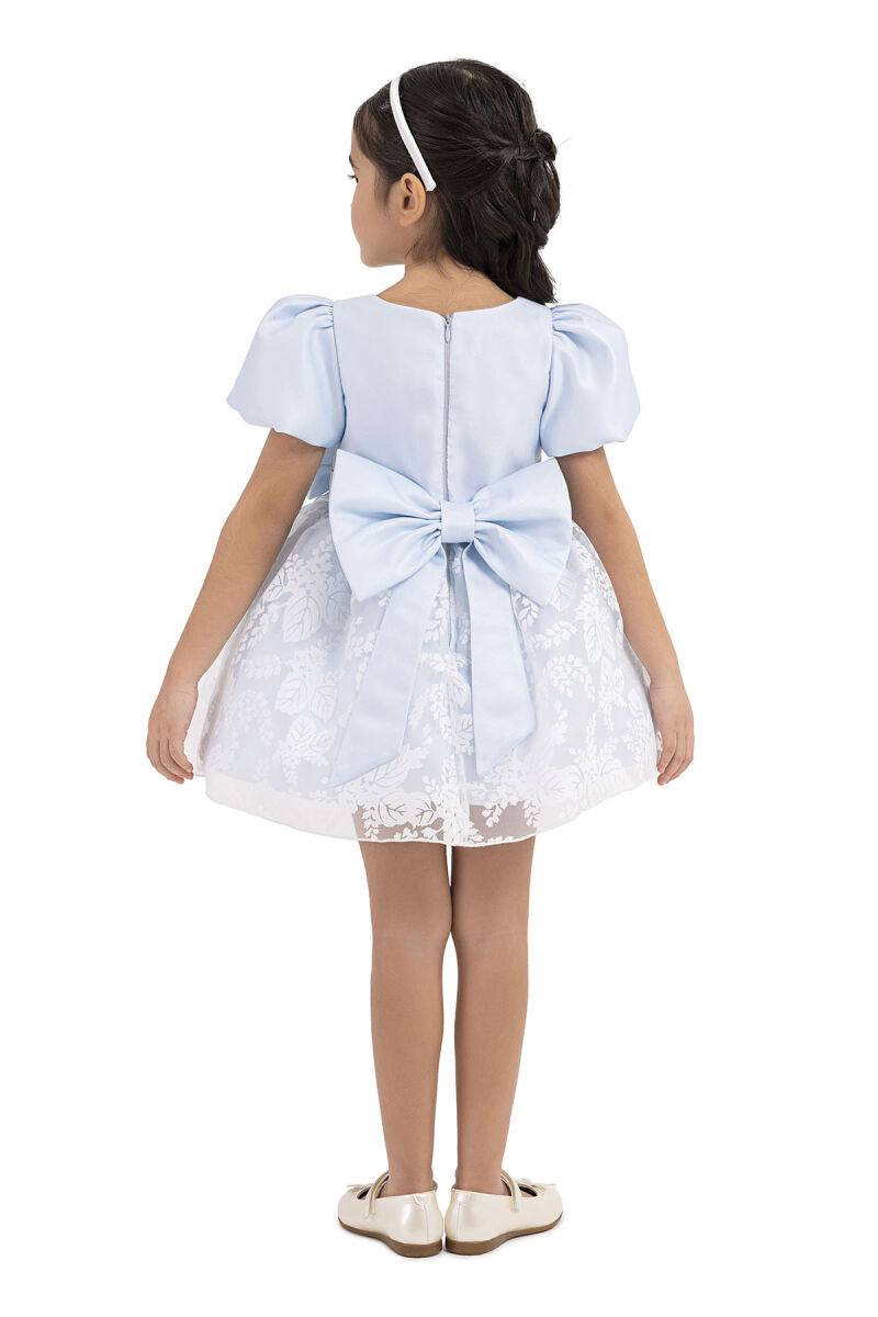 Blue Balloon sleeved, dress for girls 6-18 MONTH 33227PR - 8