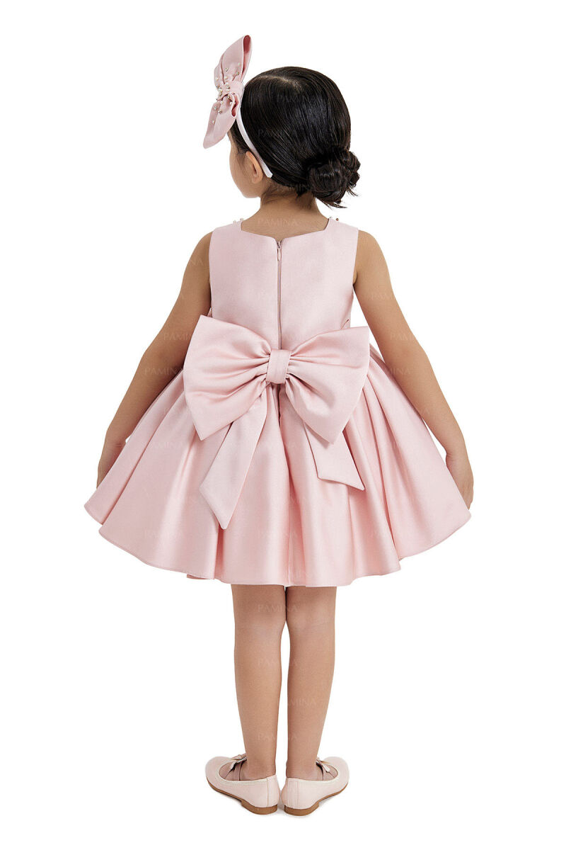 Powder Square-Collared Dress 6-18 MONTH 33126PR - 5