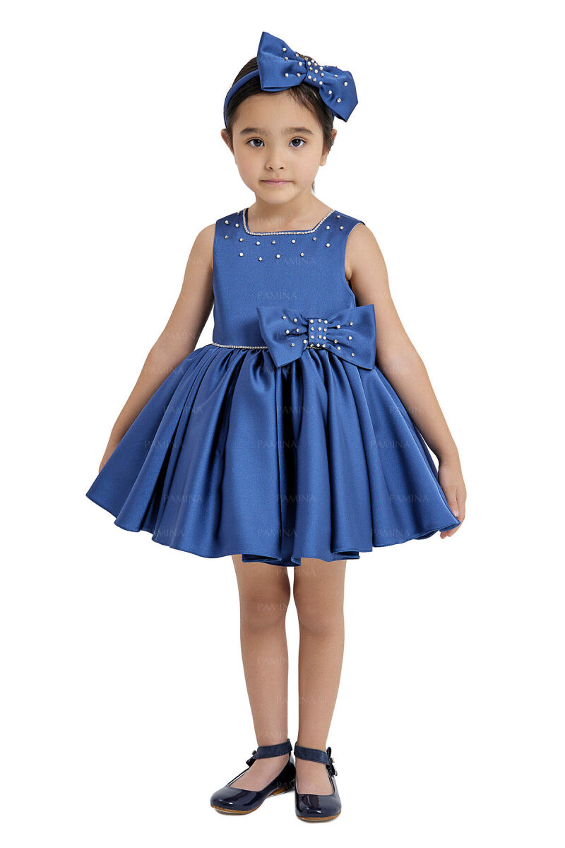 Indigo Square-Collared Dress 6-18 MONTH 33126PR - 7