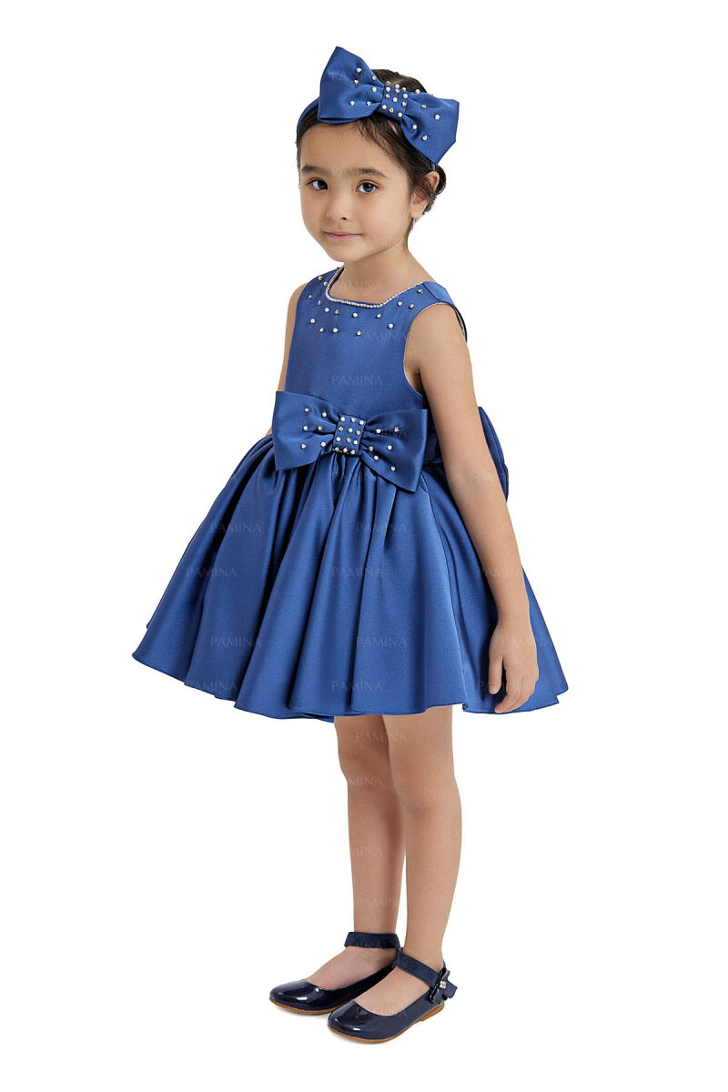 Indigo Square-Collared Dress 6-18 MONTH 33126PR - 8