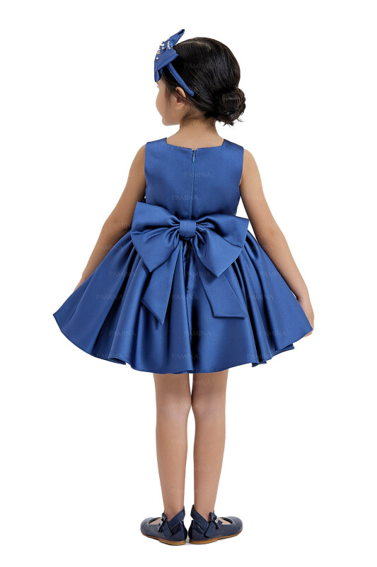 Indigo Square-Collared Dress 6-18 MONTH 33126PR - 9