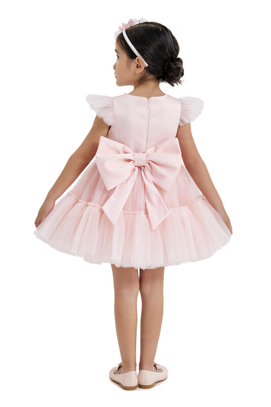 Powder Tulle Dress 6-12-18 MONTH 33122PR - 5