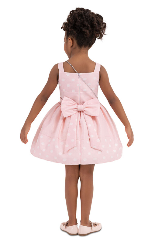 Powder Strappy dress for girls 2-6 AGE 33243PR - 11