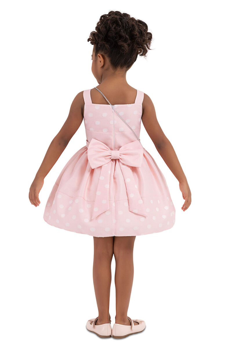 Powder Strappy dress for girls 2-6 AGE 33243PR - 11