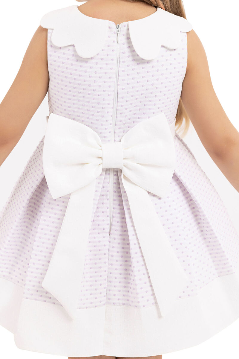 Lilac Sleeveless cutting, dress for girls 6-18 MONTH 33212PR - 6
