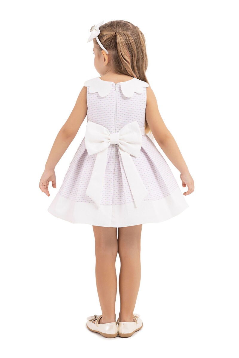 Lilac Sleeveless cutting, dress for girls 6-18 MONTH 33212PR - 7