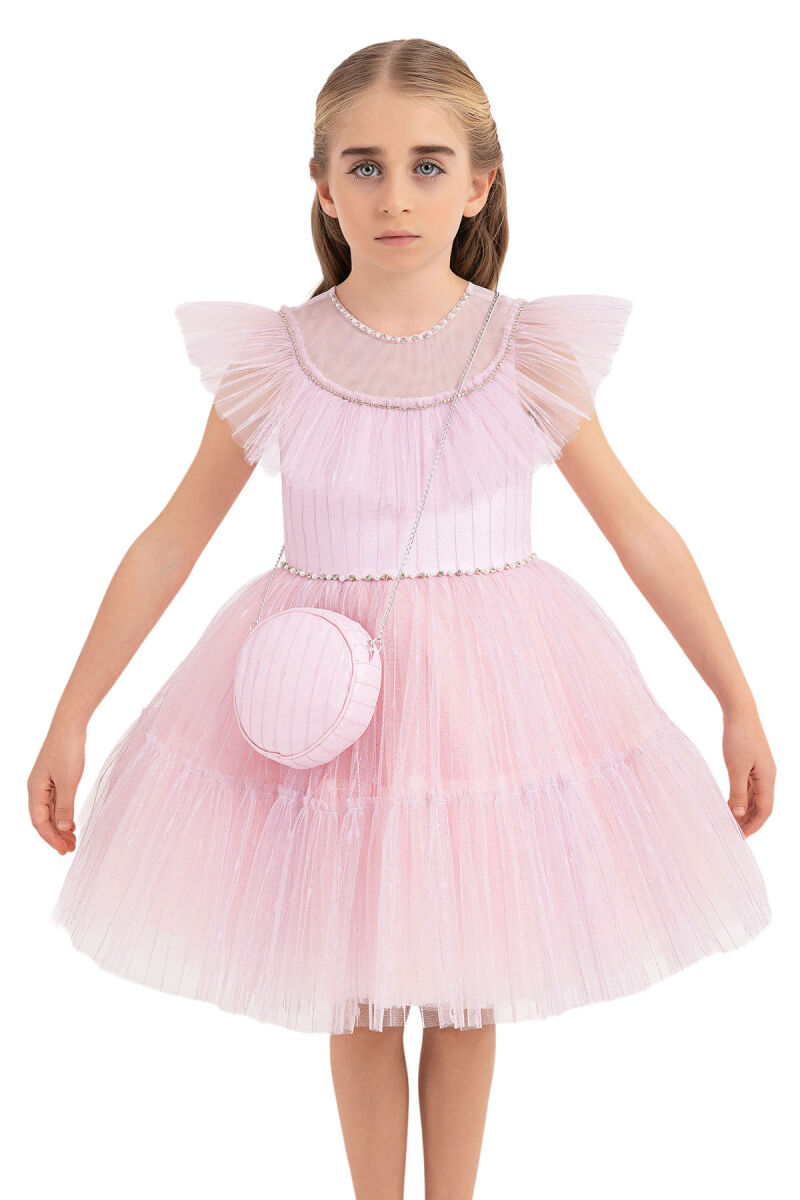 Powder Tutu Dress for Girls 4-8 AGE 33324PR - 5
