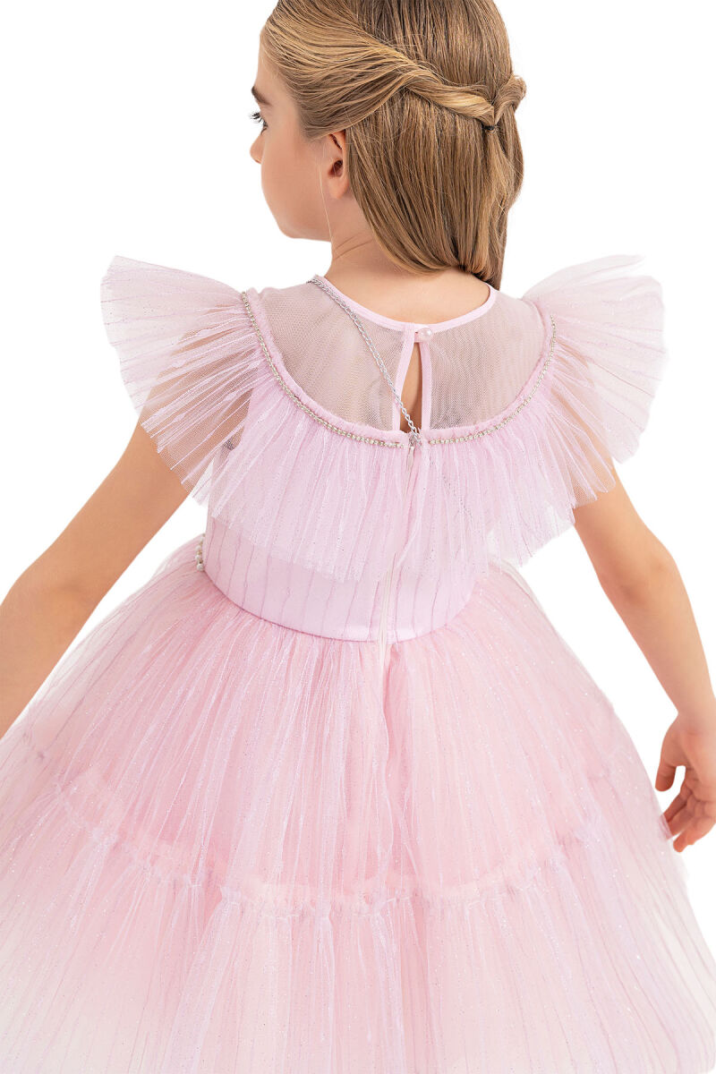Powder Tutu Dress for Girls 4-8 AGE 33324PR - 6