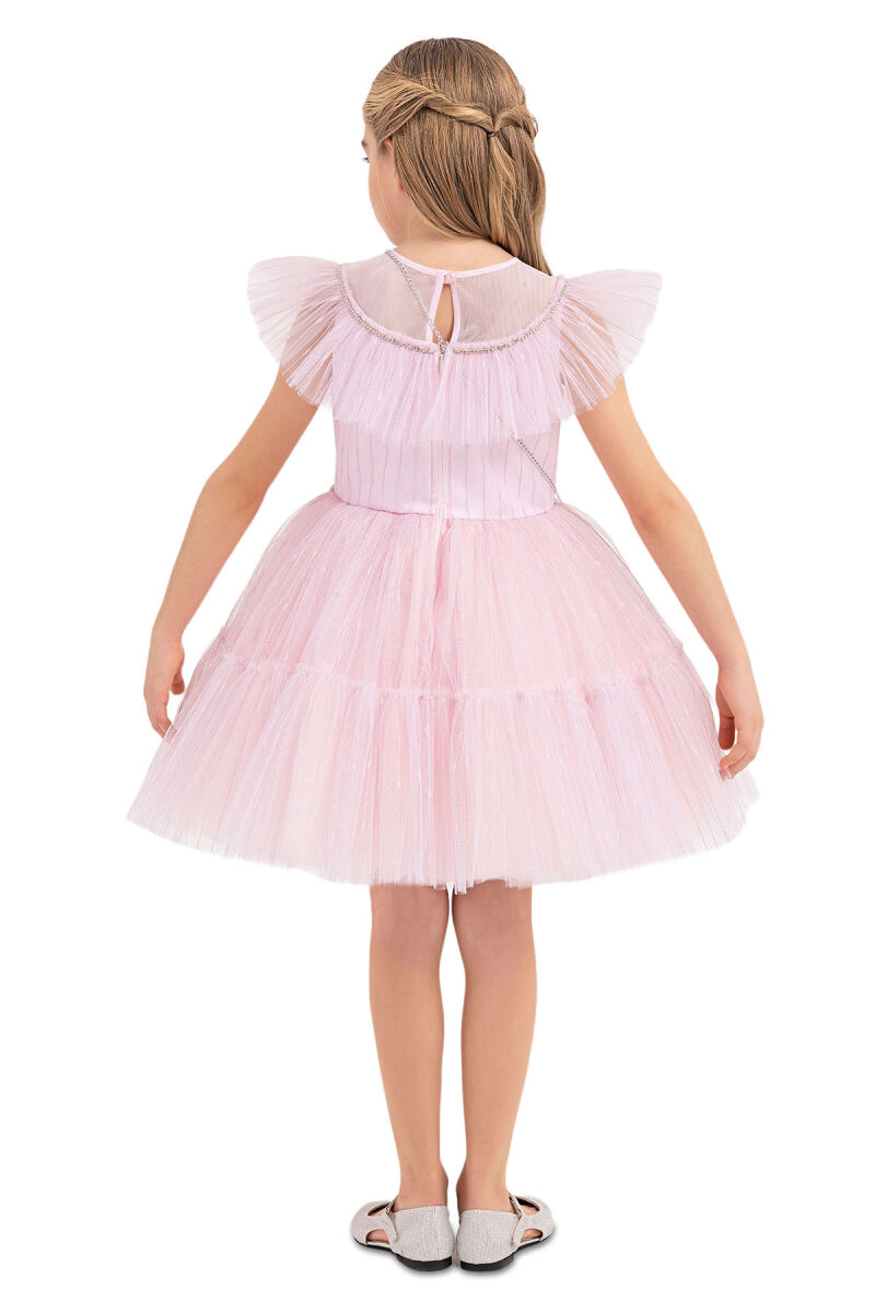 Powder Tutu Dress for Girls 4-8 AGE 33324PR - 7