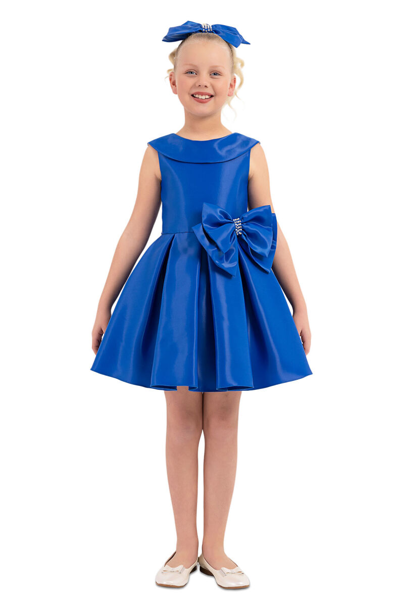 Sax Sleeveless Cutting Dress for Girls 8-12 AGE 33100PR - 1