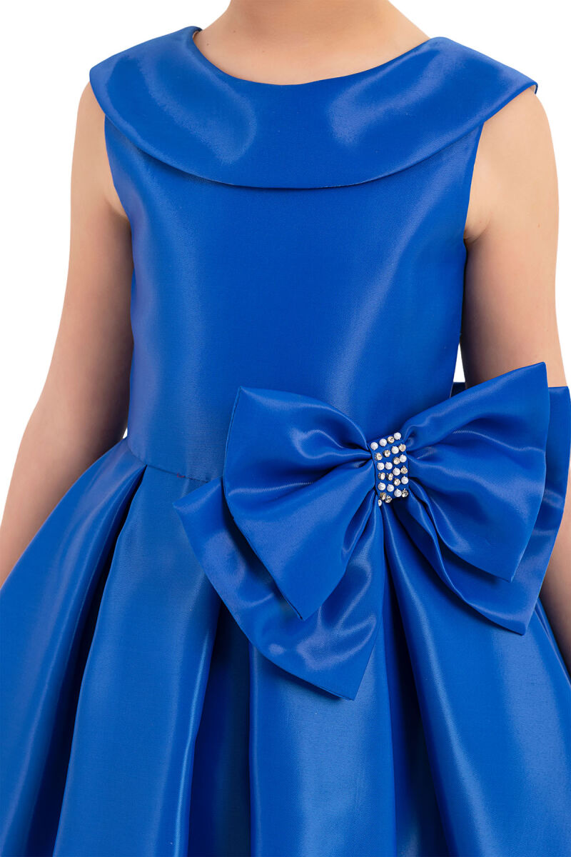 Sax Sleeveless Cutting Dress for Girls 8-12 AGE 33100PR - 5