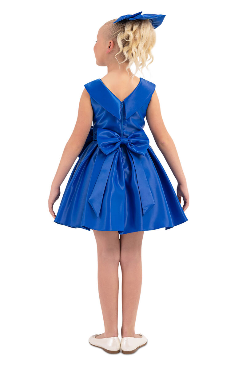 Sax Sleeveless Cutting Dress for Girls 8-12 AGE 33100PR - 7