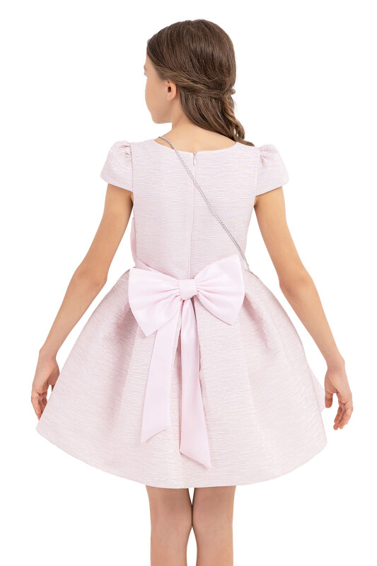 Pink Scallop collar dress for girls 8-12 AGE 33275PR - 6