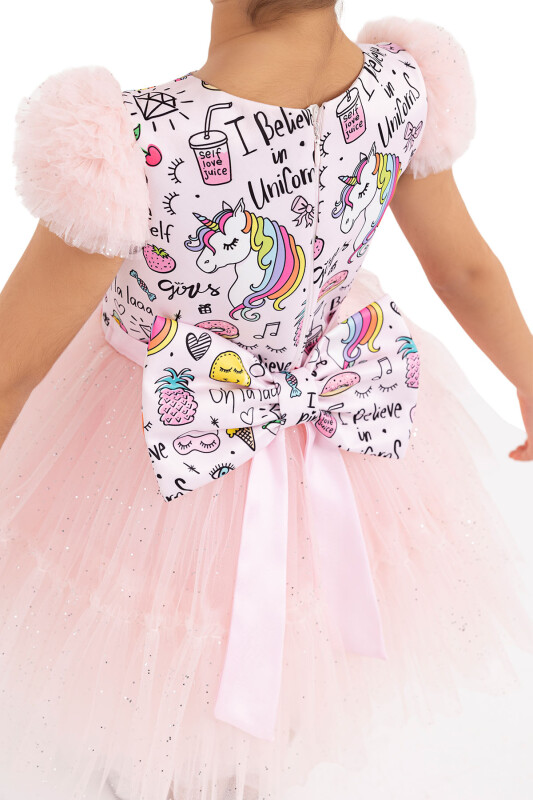 Powder Unicorn dress for girls 2-6 AGE 33331PR - 6