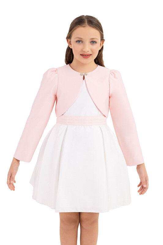 Powder bolero for girls 8-12 AGE 33339PR 