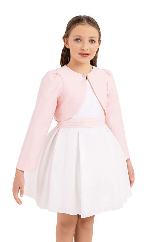 Powder bolero for girls 8-12 AGE 33339PR - 2