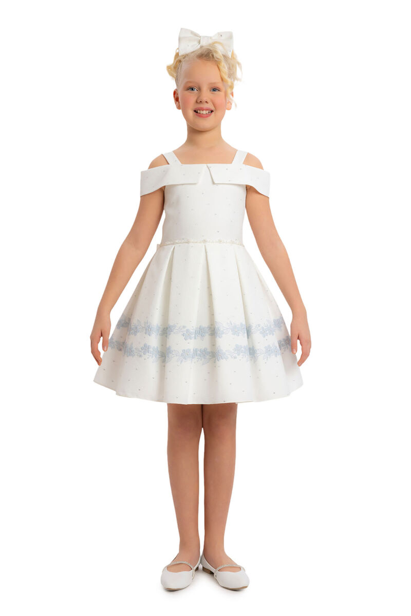 Blue Girls Princess Collar Set 8-12 AGE 34203PR - 2
