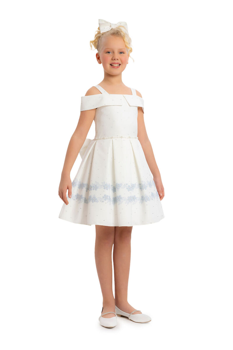 Blue Girls Princess Collar Set 8-12 AGE 34203PR - 3