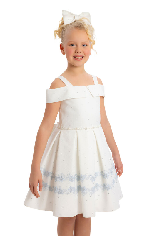 Blue Girls Princess Collar Set 8-12 AGE 34203PR - 4