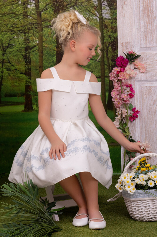 Blue Girls Princess Collar Set 8-12 AGE 34203PR - 8