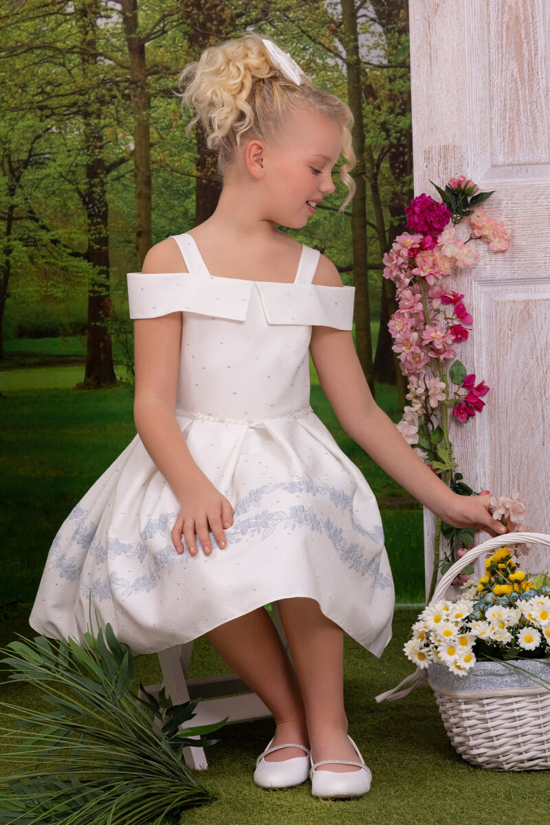 Blue Girls Princess Collar Set 8-12 AGE 34203PR - 8