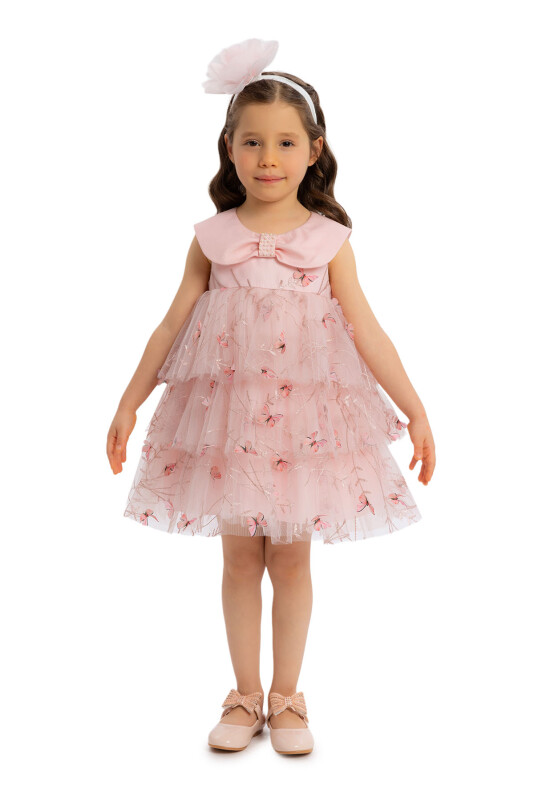 Powder Girls Dress with Butterflies 6-24 MONTH 34243PR - 3