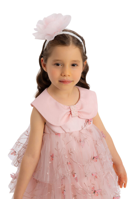 Powder Girls Dress with Butterflies 6-24 MONTH 34243PR - 5