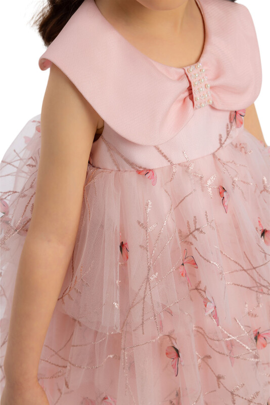 Powder Girls Dress with Butterflies 6-24 MONTH 34243PR - 6