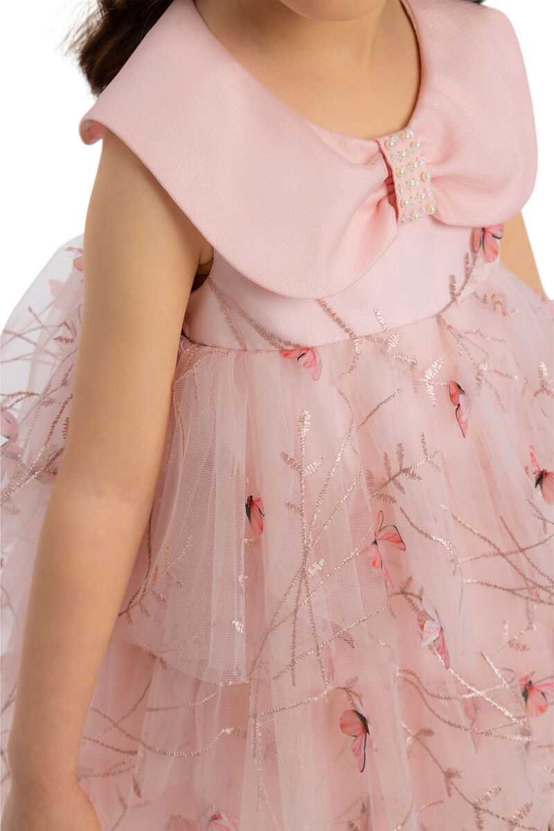 Powder Girls Dress with Butterflies 6-24 MONTH 34243PR - 6