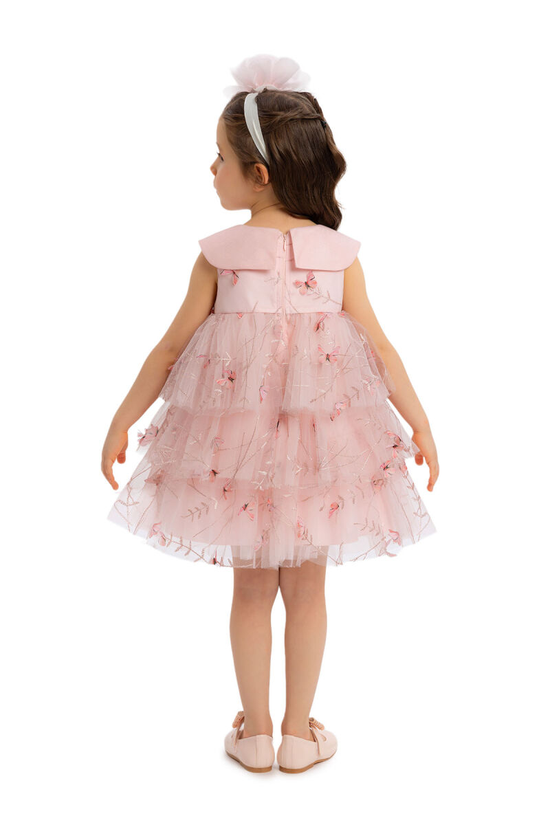Powder Girls Dress with Butterflies 6-24 MONTH 34243PR - 7