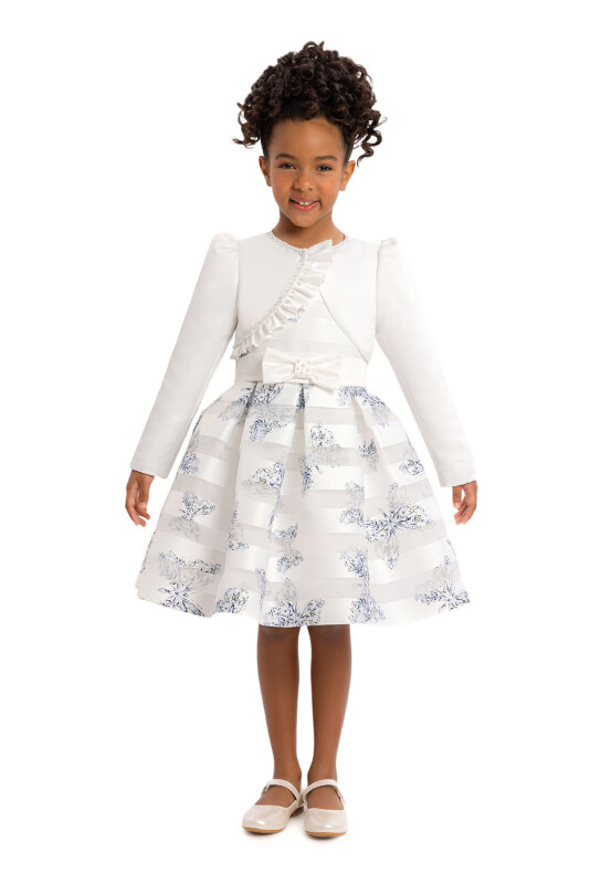Blue Girls Set with Bolero 3-7 AGE 34214PR - 2