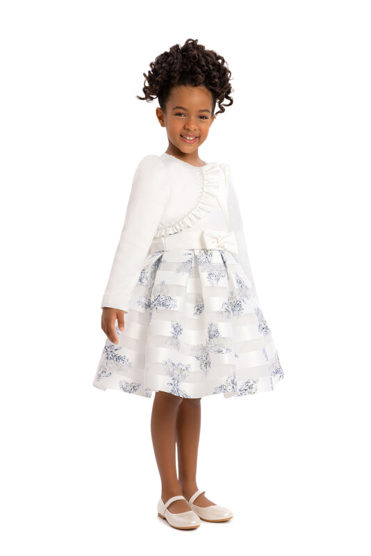 Blue Girls Set with Bolero 3-7 AGE 34214PR - 3