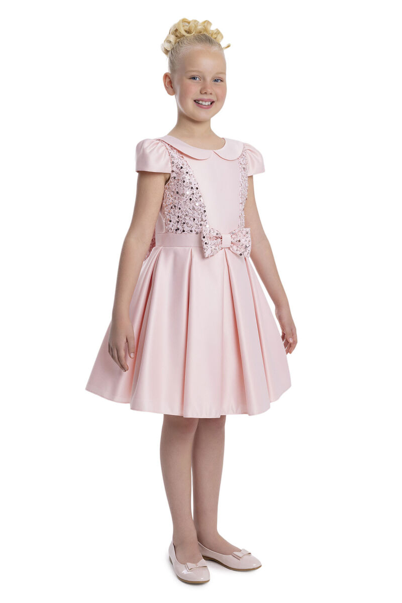 Powder Peter Pan Collar Girls Dress 8-12 AGE 34095PR - 2