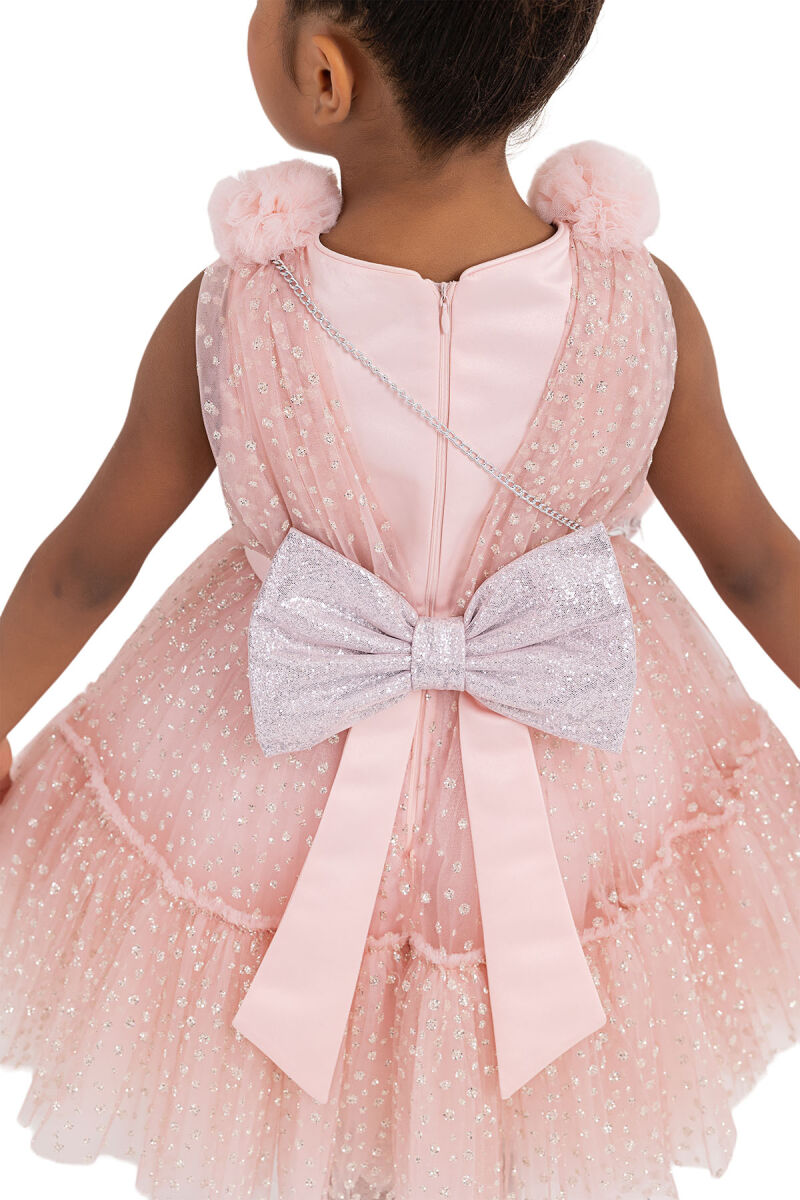Powder Tulle Dress for Girls 2-6 AGE 33201PR - 6
