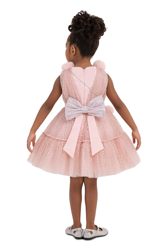 Powder Tulle Dress for Girls 2-6 AGE 33201PR - 7